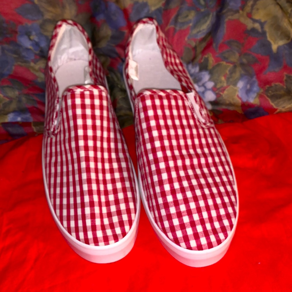 Textile upper 👟plaid color